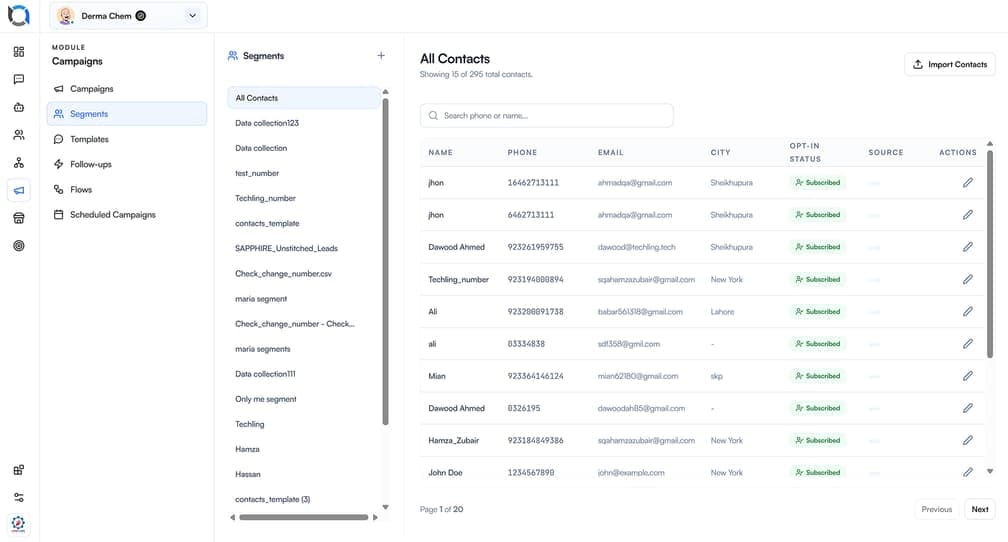 Inactive-user recovery workflow in Offlo